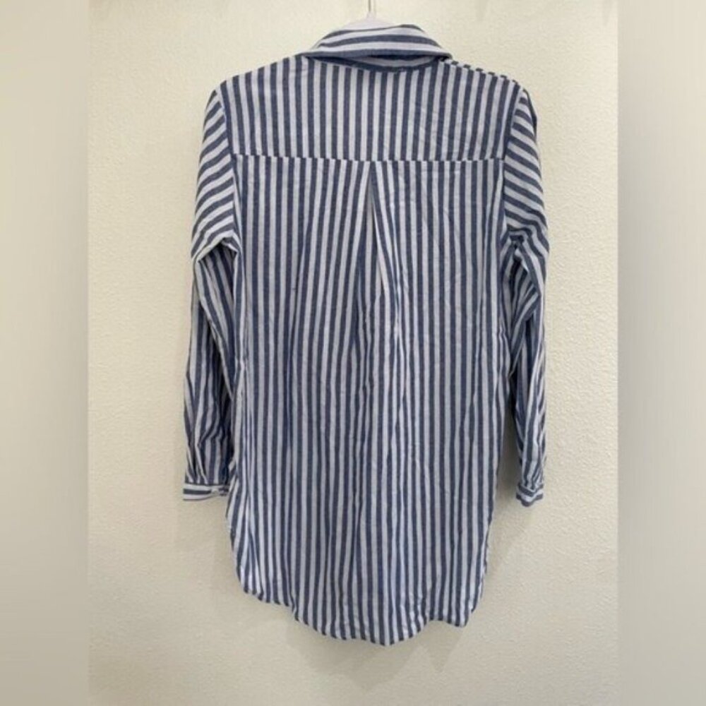 New Petal & Pup Striped Button Top Preppy Old Money Nautical Chic Academia - Picture 10 of 10